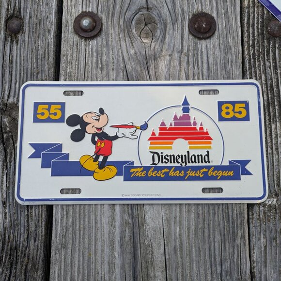 Disneyland License Plates Bundle Set of Two - Picture 2 of 9